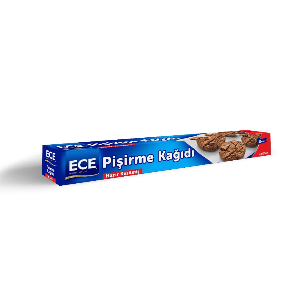 ECE Pişirme Kağıdı (Yağlı Kağıt) 16'lı Hazır Kesilmiş 37X42cm