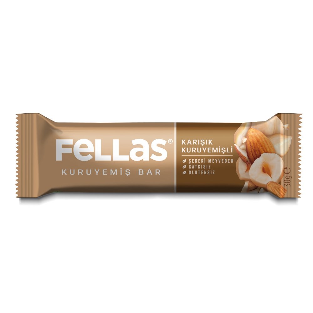 Fellas Karışık Kuruyemişli Bar 30gr
