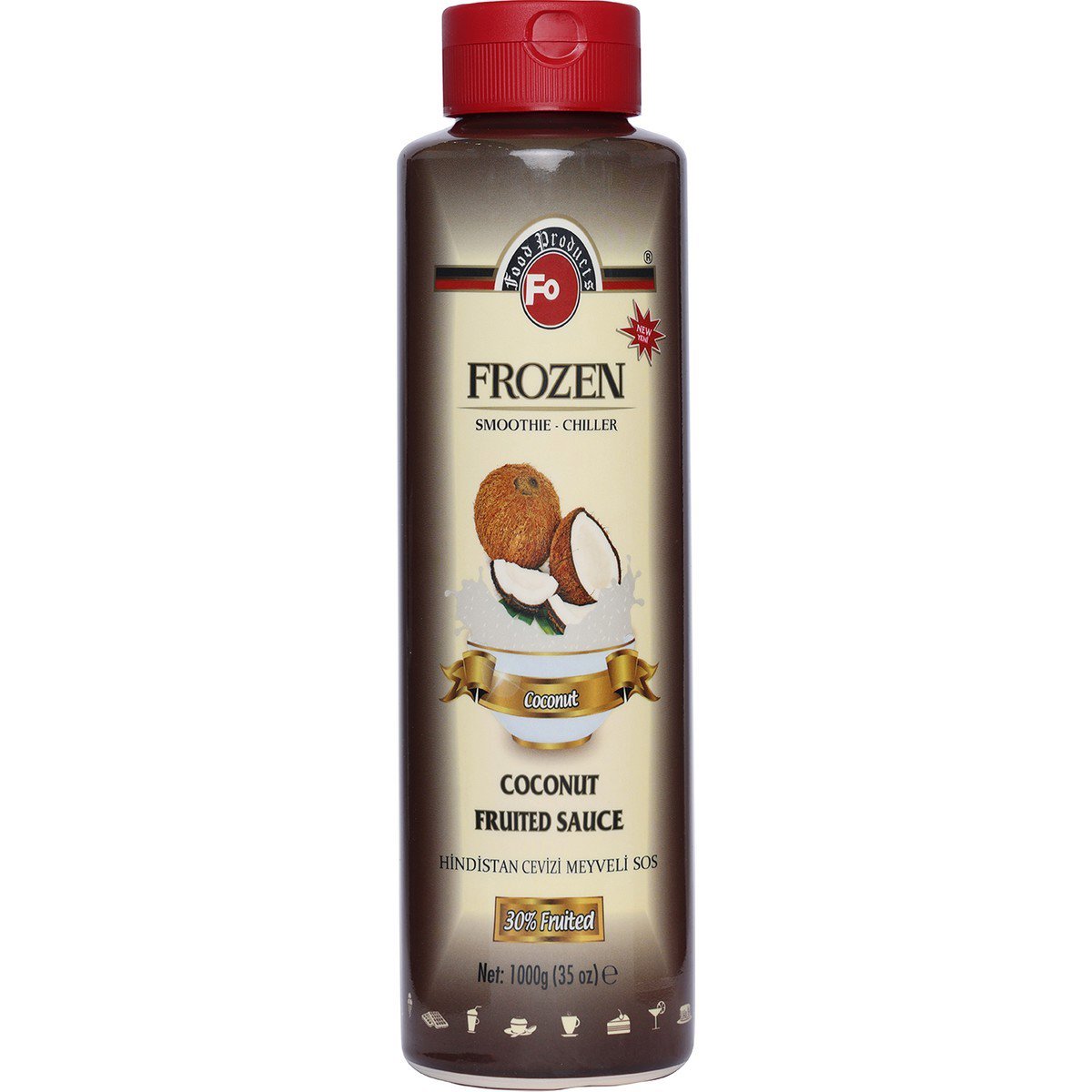 Fo Meyveli Sos 1kg Hindistan Cevizi (%30 Hindistan Cevizi)