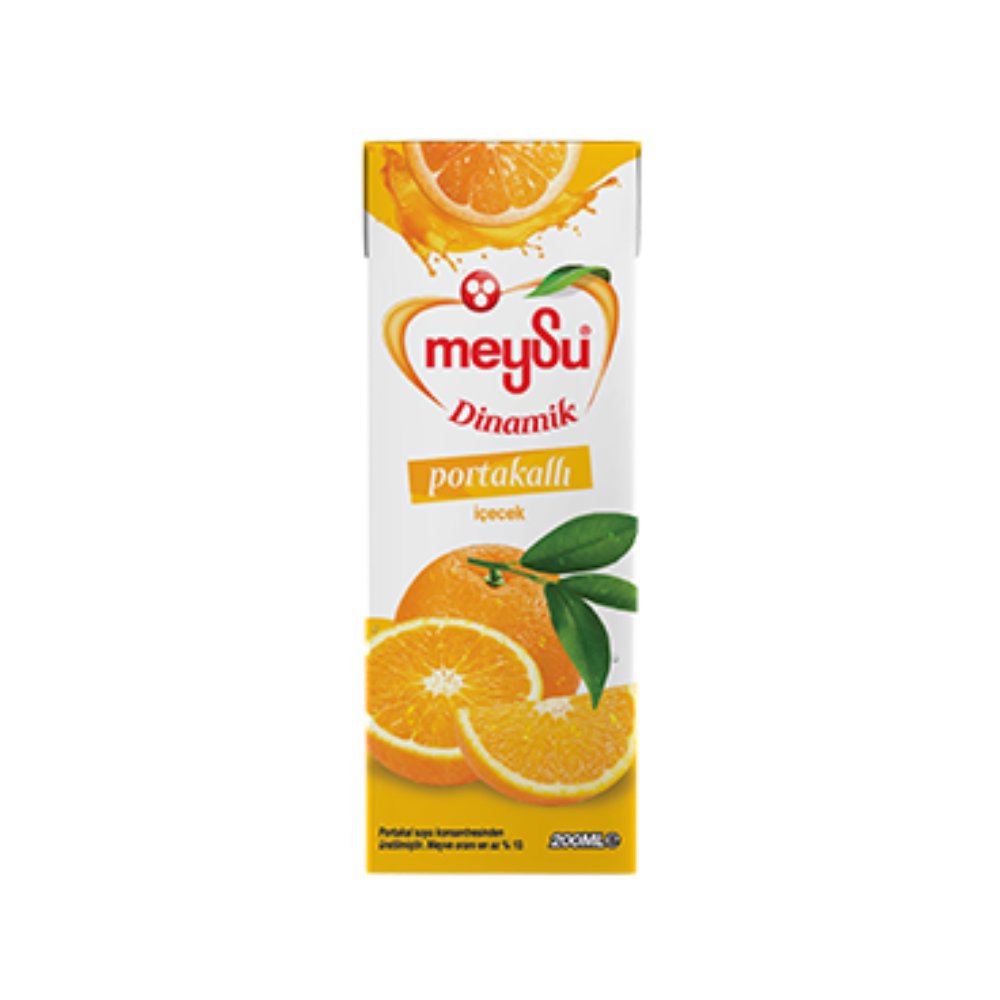 Meysu Meyve Suyu 200ml Dinamik Portakal