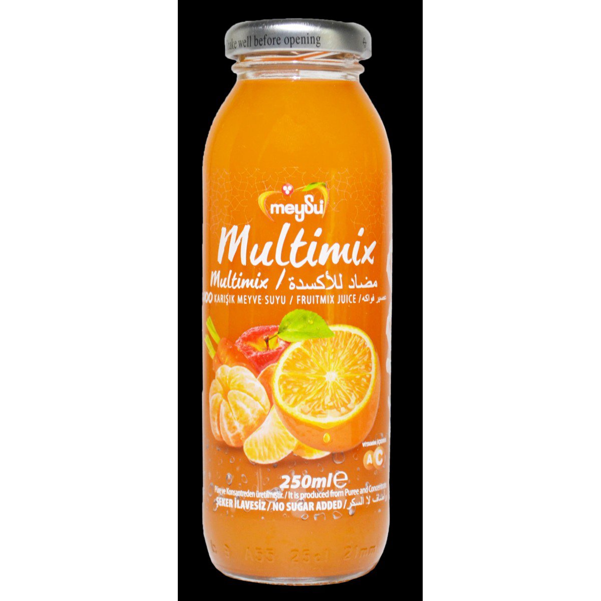 Meysu Multimix 250ml %100 Cam Kavanoz