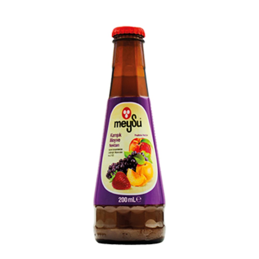 Meysu Cam Kavanoz 200ml Karışık
