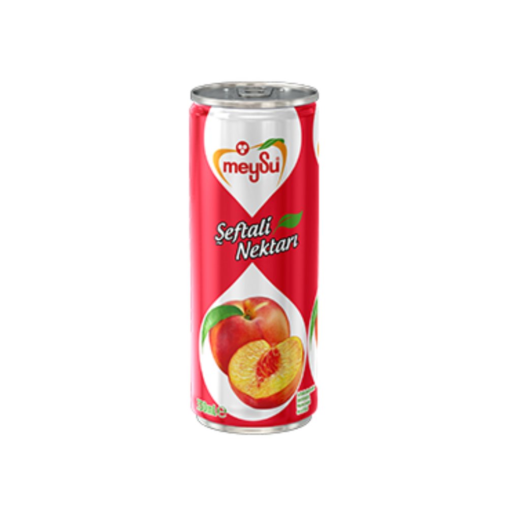 Meysu Teneke Kutu 330ml Şeftali