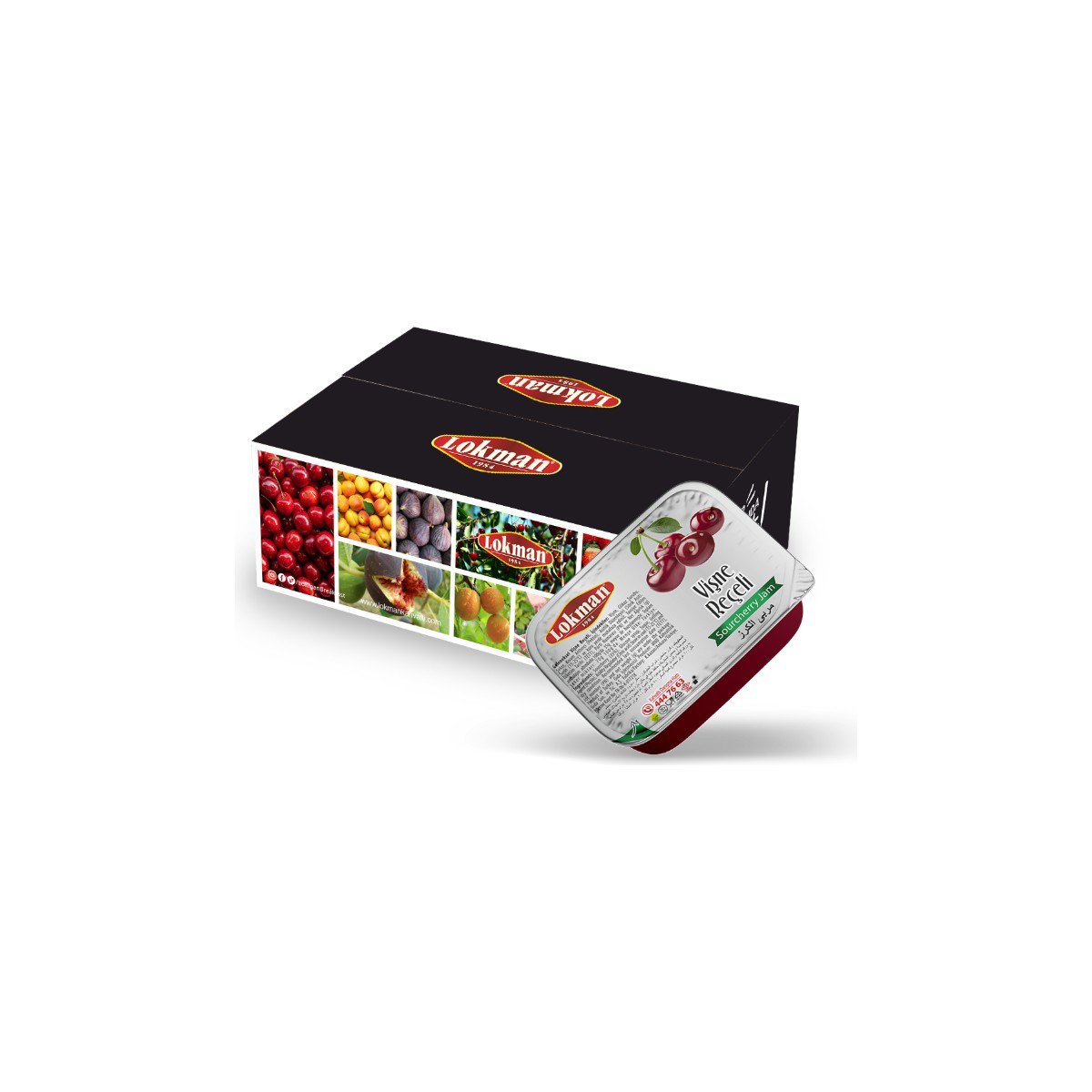 Lokman Piknik Reçel 20g Vişne