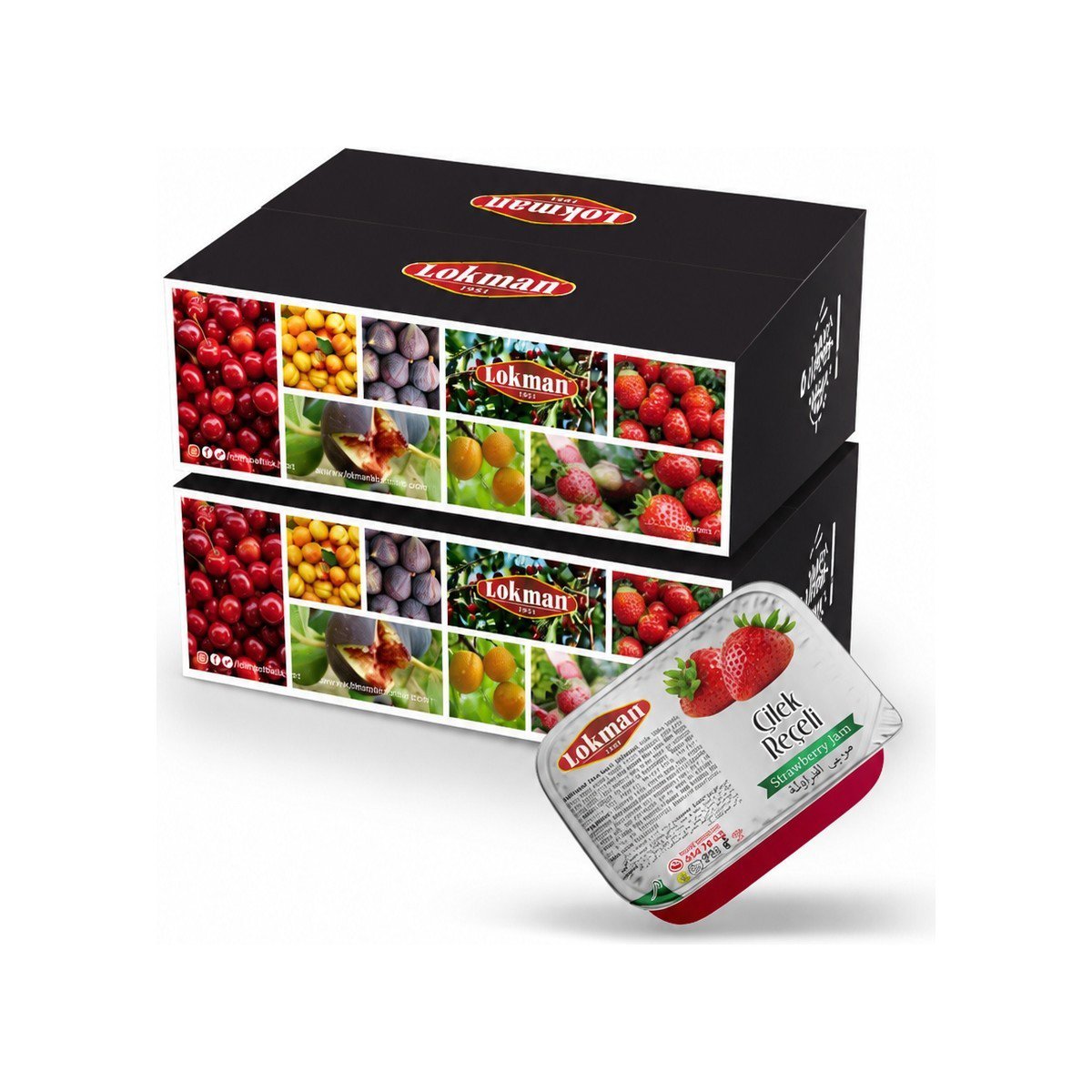 Lokman Piknik Reçel 20g Çilek