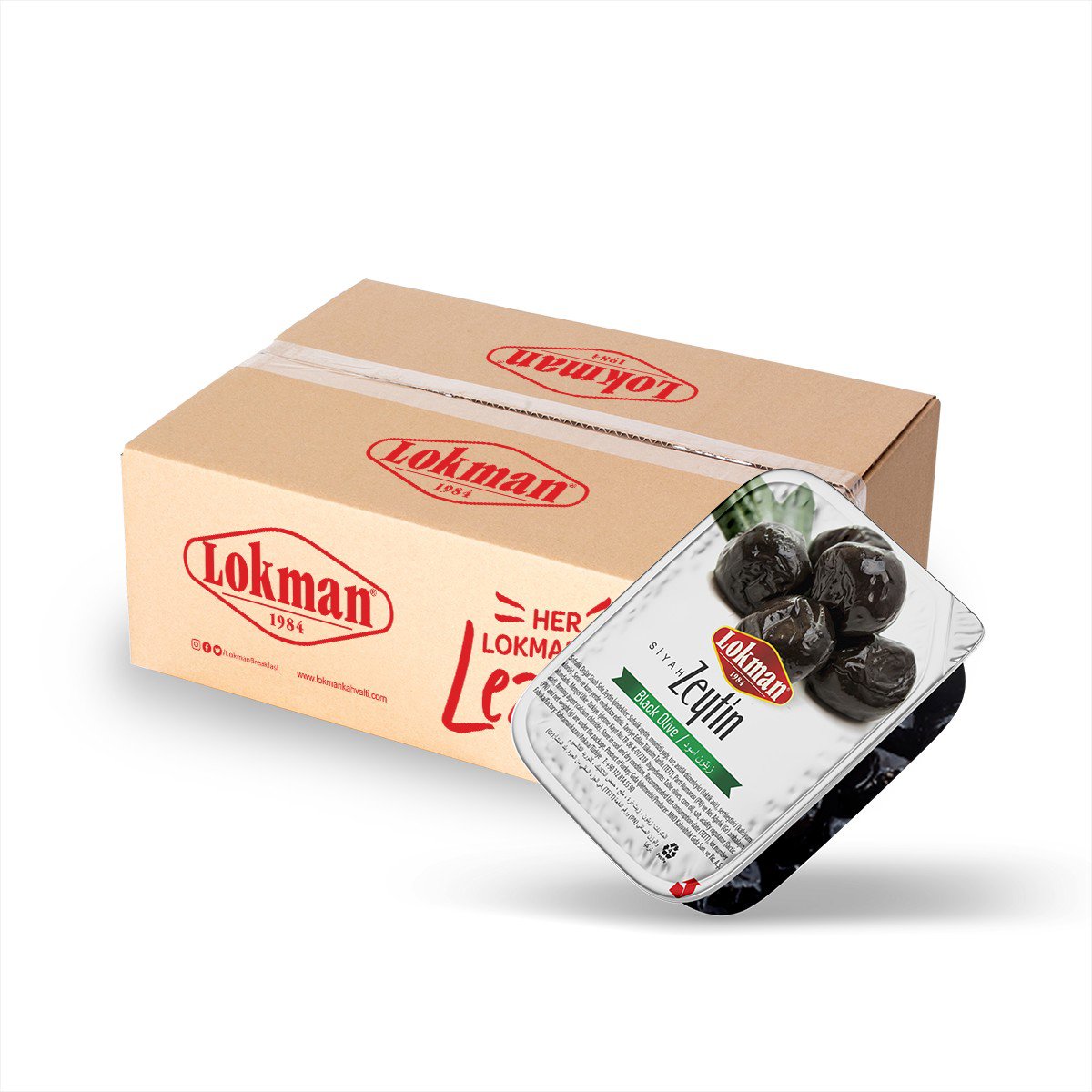 Lokman Piknik Zeytin Siyah 20g