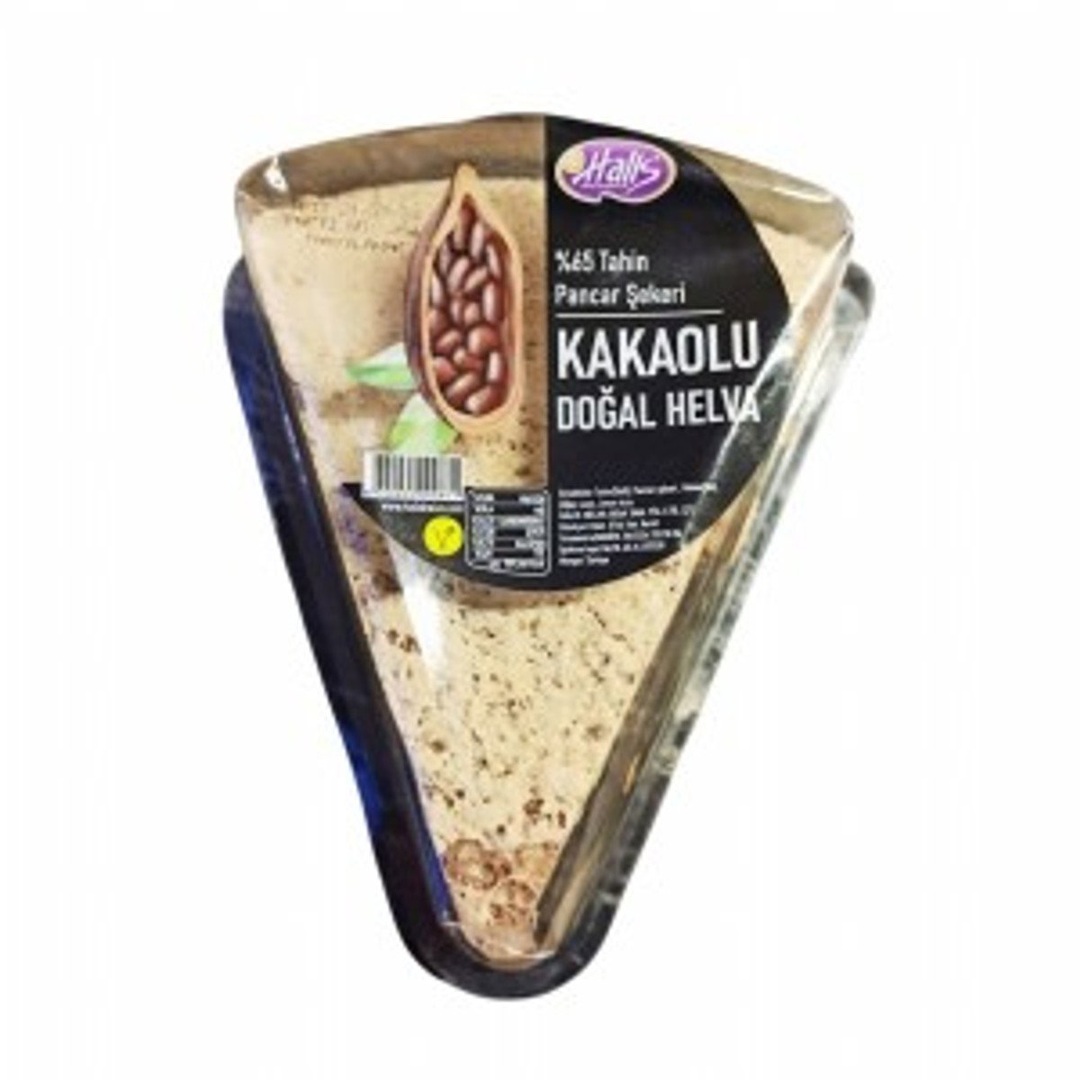 Halis Üçgen Kap Doğal 500g Kakao