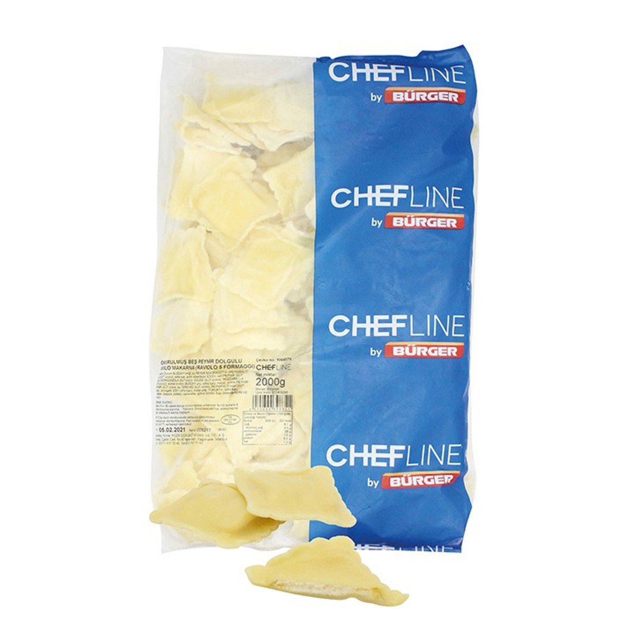 Chefline 5 Peynirli Ravioli 2kg