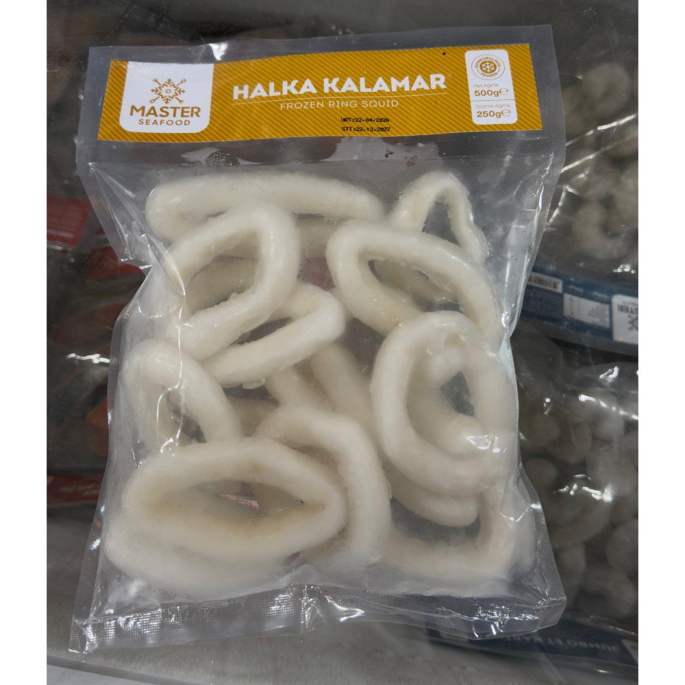 Master Seafood Dondurulmuş Halka Kalamar 500 gr