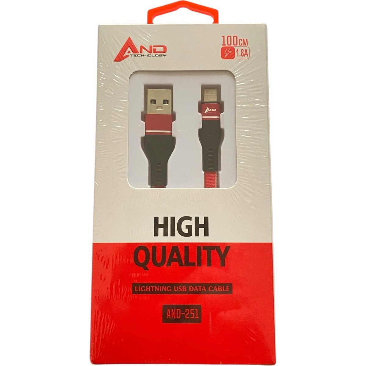 And 1.8a Lightning Usb Kablo